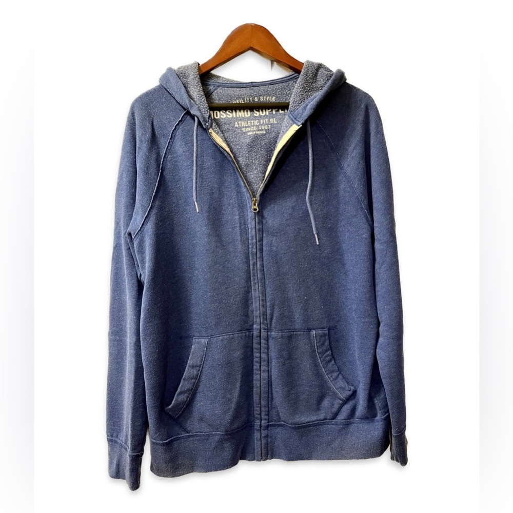Mossimo Men’s Full Zip Hoodie - Sz L